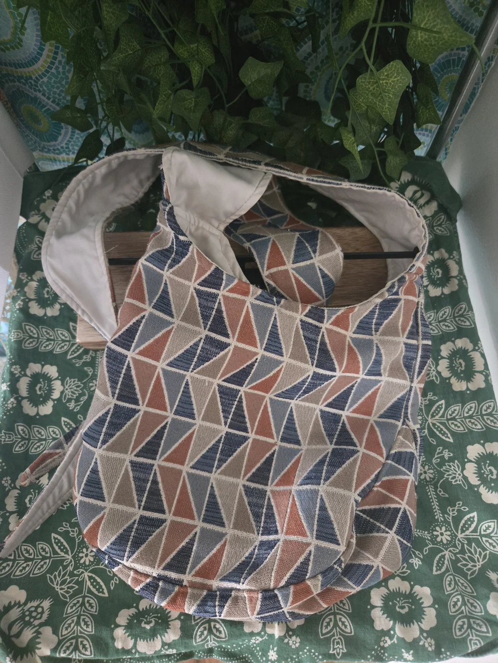 4/$15 Boho Geometric Woven Crossbody Bag Hippie Festival Sling Purse Neutral